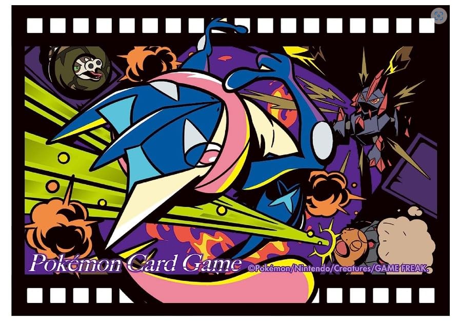 ポケモンセンターオリジナル ポケモンカードゲーム デッキシールド プレミアム・グロス Midnight Agent -the cinema- ゲッコウガ