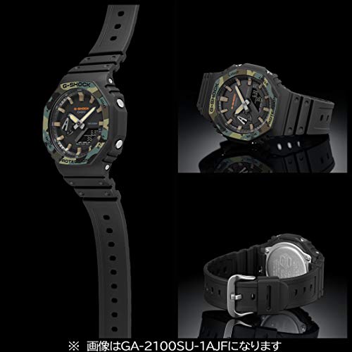 [カシオ] 腕時計 ジーショック ユーティリティカラー カーボンコアガード構造 GA-2100SU-1AJF メンズ ブラック - Image 6