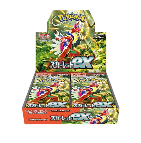 ポケモンカードゲーム スカーレット&バイオレット 拡張パック スカーレットex BOX