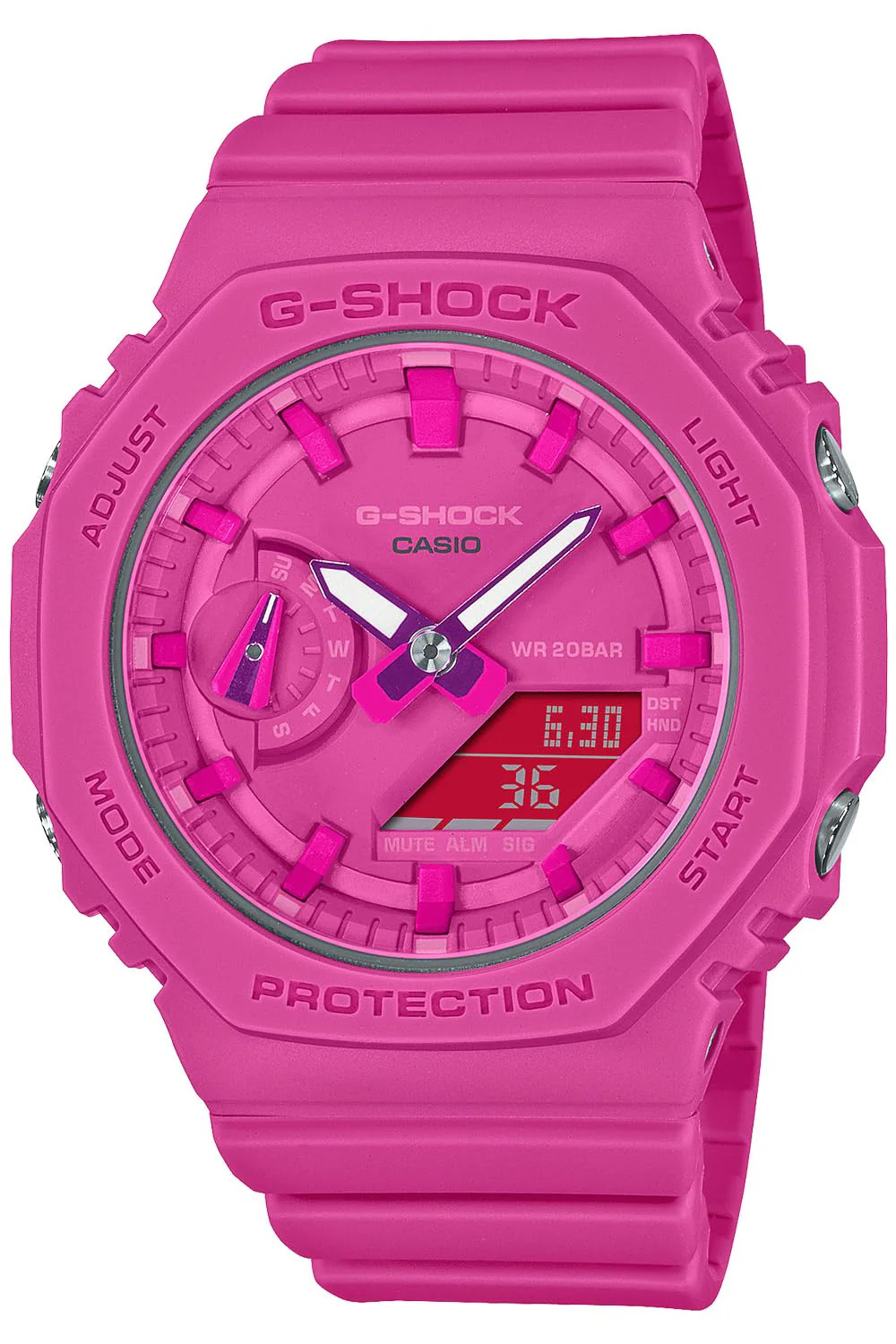 [カシオ] 腕時計 ジーショック 【国内正規品】 ミッドサイズモデル GMA-S2100P-4AJR レディース ピンク