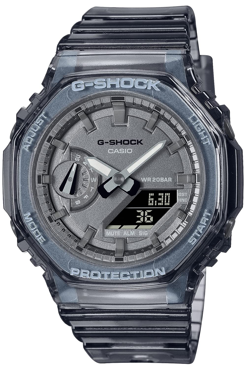 [カシオ] 腕時計 ジーショック 【国内正規品】ミッドサイズモデル GMA-S2100SK-1AJF レディース ブラック スケルトン