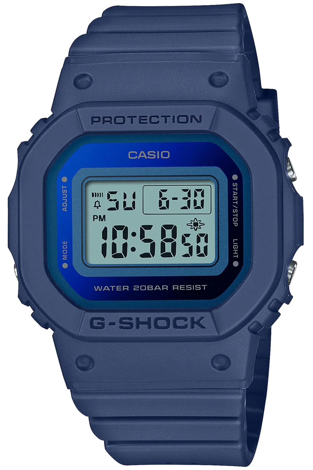 [カシオ] 腕時計 ジーショック 【国内正規品】 ミッドサイズモデル GMD-S5600-2JF レディース ブルー