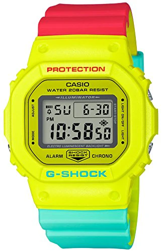 [カシオ] 腕時計 ジーショック ブリージ-ラスタカラー DW-5600CMA-9JF メンズ