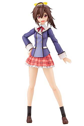 創彩少女庭園 源内 あお【若葉女子高校・冬服】 全高約159mm 1/10スケール プラモデル 成型色 JK004