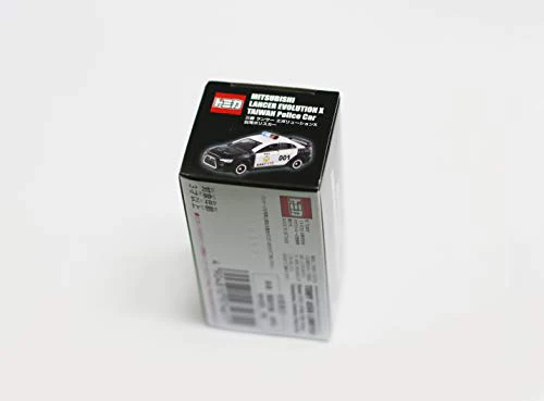 台湾限定 トミカ 三菱 ランサー エボリューション X 台湾ポリスカー 台湾 ミニカー 海外 日本未発売 [並行輸入品] - Image 3