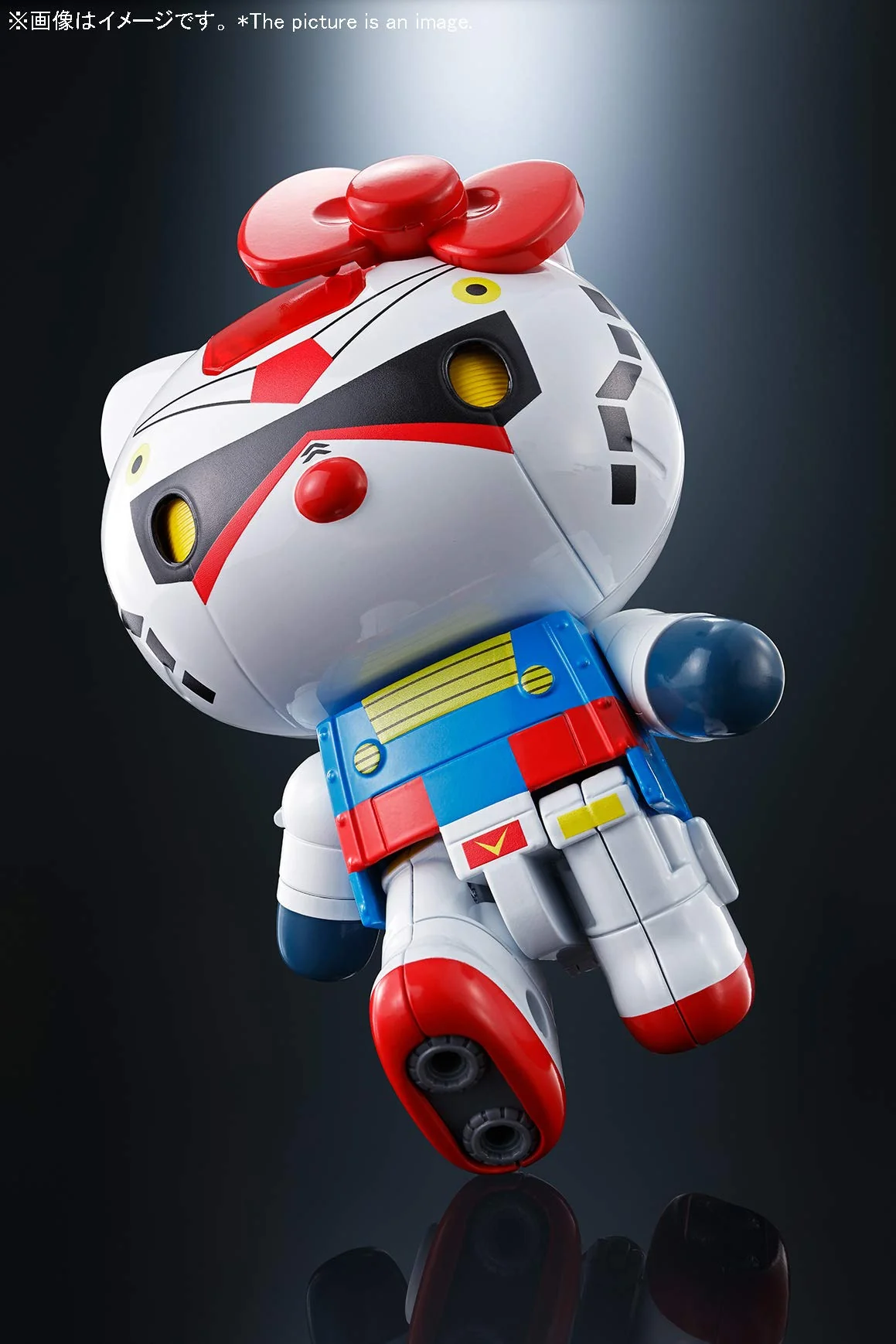 超合金 ガンダムハローキティ ダイキャスト&ABS製 塗装済み可動フィギュア - Image 7