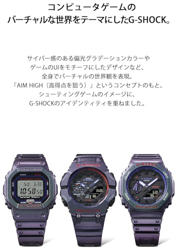 ジーショック [カシオ] 腕時計 【国内正規品】Bluetooth搭載 GA-B001AH-6AJF メンズ パープル - Image 4