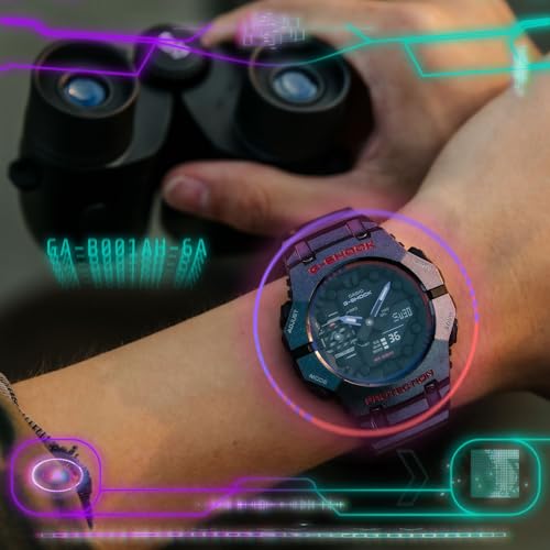 ジーショック [カシオ] 腕時計 【国内正規品】Bluetooth搭載 GA-B001AH-6AJF メンズ パープル - Image 5