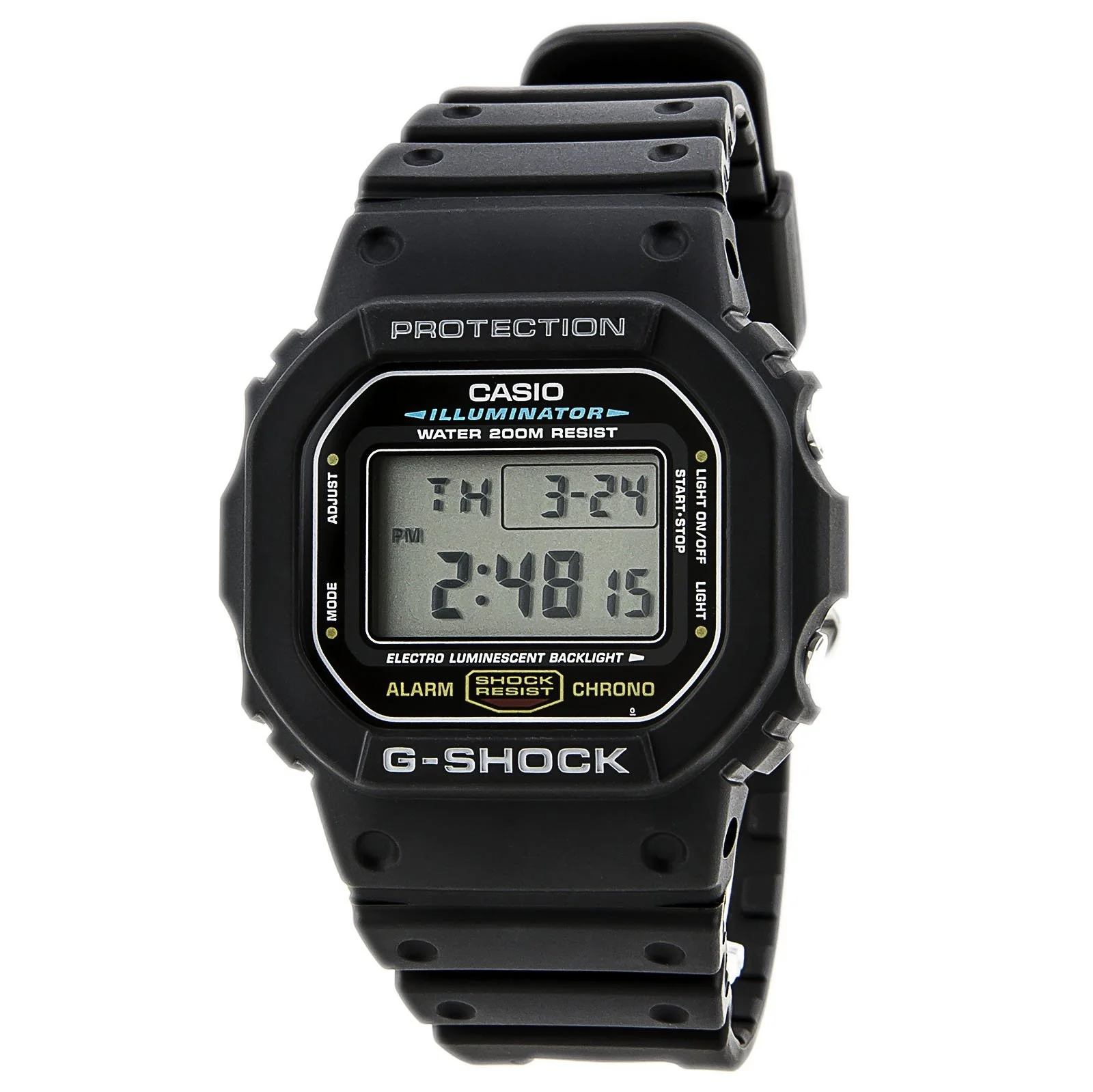 [カシオ] 腕時計 ジーショック 【国内正規品】 DW-5600E-1 メンズ ブラック