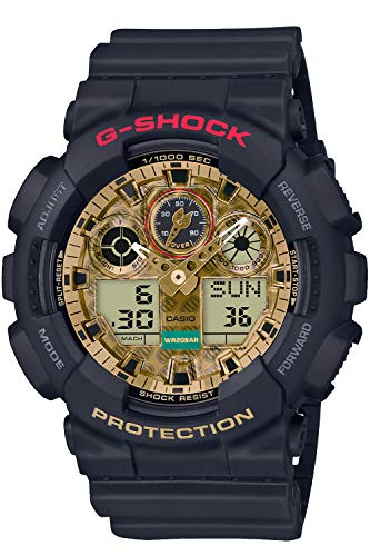 [カシオ] 腕時計 ジーショック マネキネコ GA-100TMN-1AJR メンズ ブラック