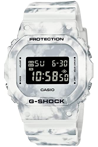 [カシオ] 腕時計 ジーショック 【国内正規品】GRUNGE SNOW CAMOUFLAGE DW-5600GC-7JF メンズ ホワイト