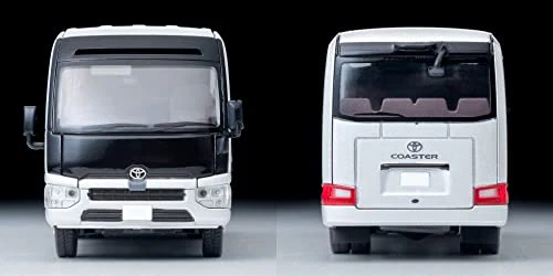トミカリミテッドヴィンテージ ネオ 1/64 LV-N294a トヨタ コースターEX 銀 完成品 - Image 5
