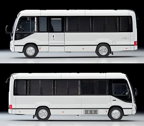 トミカリミテッドヴィンテージ ネオ 1/64 LV-N294a トヨタ コースターEX 銀 完成品 - Image 6