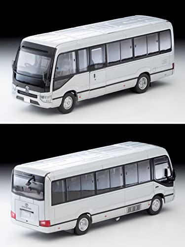 トミカリミテッドヴィンテージ ネオ 1/64 LV-N294a トヨタ コースターEX 銀 完成品 - Image 7