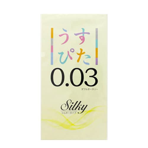 ジャパンメディカル うすぴた 0.03 Silky (ダブルオースリー シルキー) 12個入り