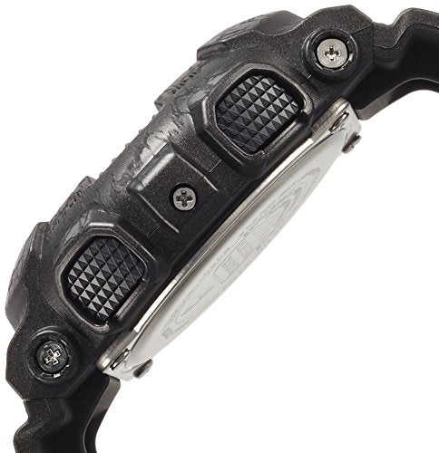 [カシオ] 腕時計 ジーショック Cracked Pattern GA-100CG-1AJF ブラック - Image 2