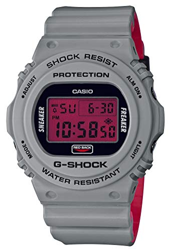 [カシオ] 腕時計 ジーショック Sneaker Freaker STANCE コラボレーションモデル DW-5700SF-1JR メンズ グレー