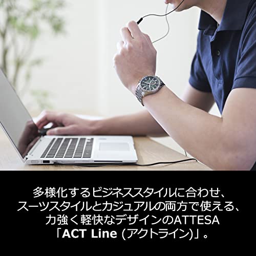 シチズン 腕時計 アテッサ AT8181-63W エコ・ドライブ電波時計 ダイレクトフライト ACT Lin - Image 7