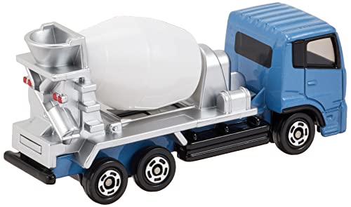 タカラトミー トミカ No.053 日産ディーゼル クオン ミキサー車 (箱) ミニカー おもちゃ 3歳以上 ブルー|ホワイト - Image 4