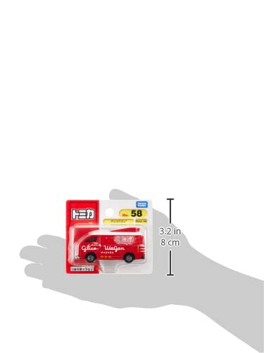 タカラトミー トミカ No.58 グリコワゴン (ブリスターパッケージ) ミニカー おもちゃ 3歳以上 - Image 2
