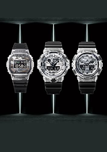 [カシオ] 腕時計 G-Shock 【国内正規品】 カモフラージュ・スケルトンシリーズ GA-700SKC-1AJF メンズ ブラック - Image 2