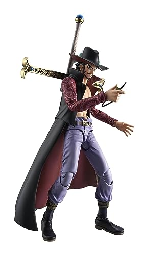 メガハウス(MegaHouse) ヴァリアブルアクションヒーローズ ONE PIECE ジュラキュール・ミホーク 約180mm PVC製 塗装済み可動フィギュア - Image 4