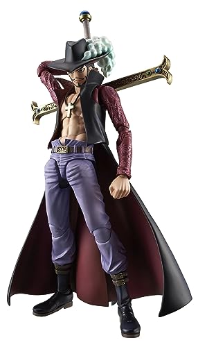 メガハウス(MegaHouse) ヴァリアブルアクションヒーローズ ONE PIECE ジュラキュール・ミホーク 約180mm PVC製 塗装済み可動フィギュア - Image 7