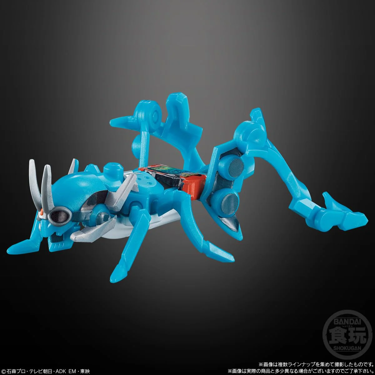 BANDAI Sodo Kamen Rider Gatchard → 1← & Sodo Kamen Rider Geets (12 pieces) Candy Toy/Chewing Gum (Kamen Rider) - Image 5