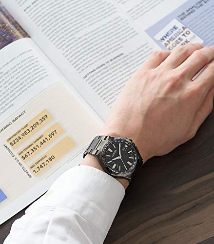 [シチズン]CITIZEN 腕時計 アテッサ Eco-Drive エコ・ドライブ電波時計 ダイレクトフライト ACT Line CB0215-51E メンズ - Image 7