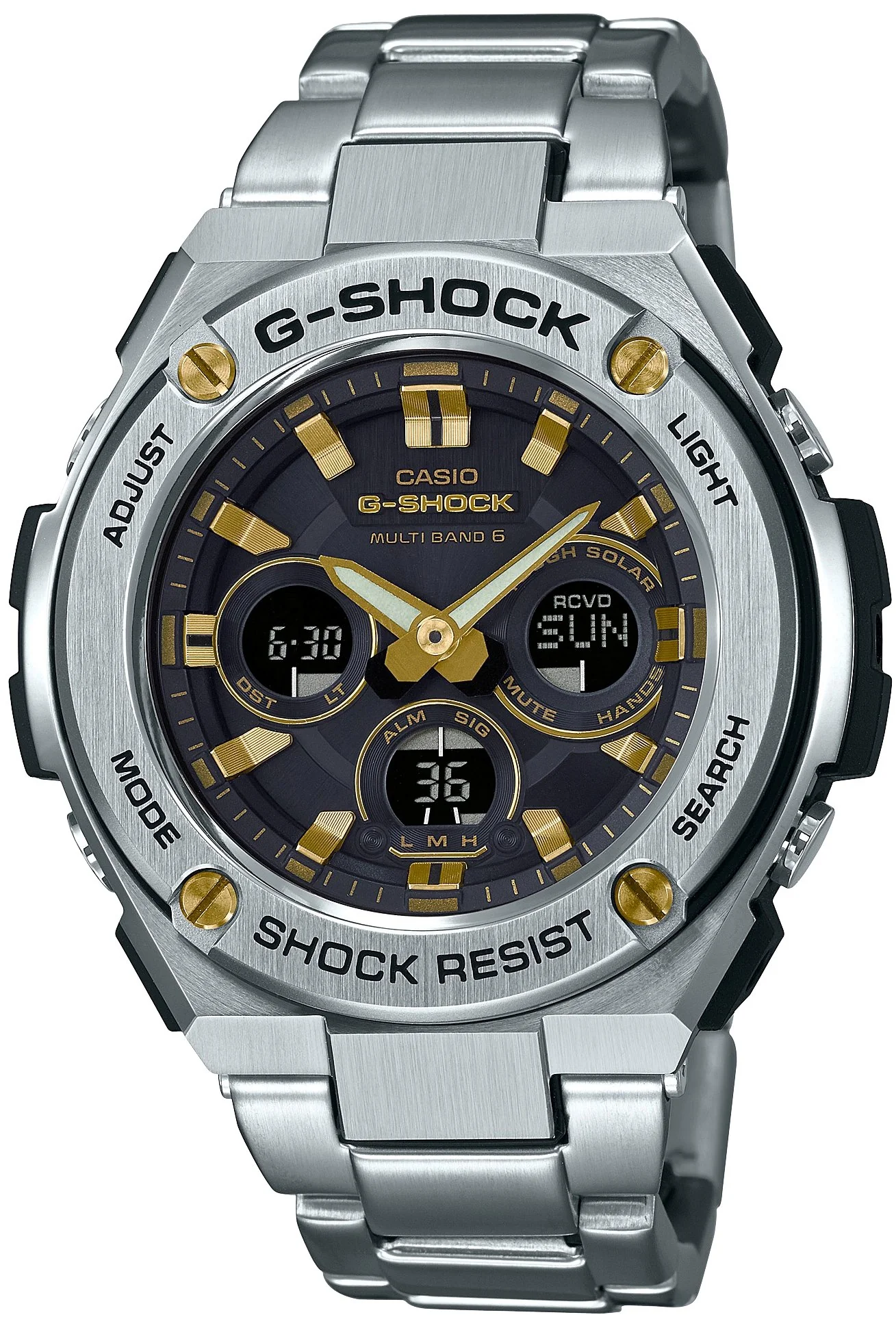 [カシオ]CASIO 腕時計 G-SHOCK ジーショック G-STEEL 電波ソーラー GST-W310D-1A9JF メンズ