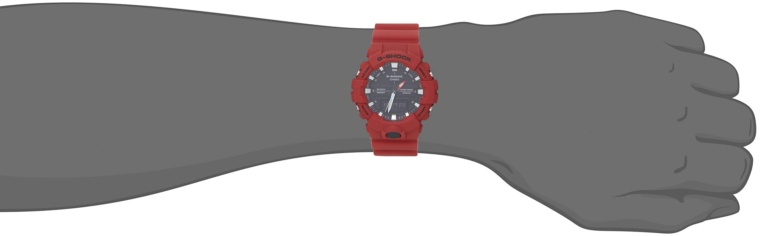 [カシオ]CASIO 腕時計 G-SHOCK ジーショック GA-800-4AJF メンズ - Image 4