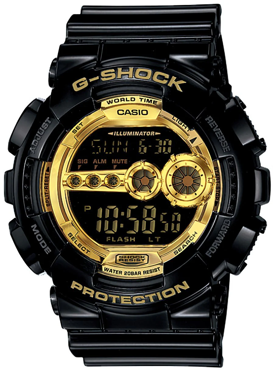 [カシオ]CASIO G-SHOCK Gショック GD-100GB-1 海外モデル [逆輸入]