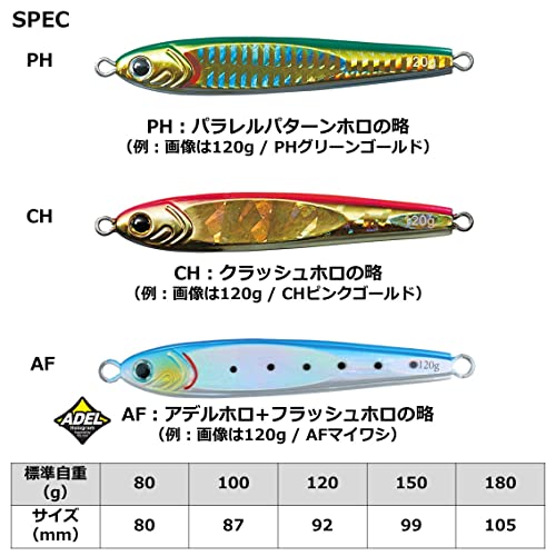 ダイワ(DAIWA) ソルティガ TGベイト 120g フラッシュリアルアジ - Image 5