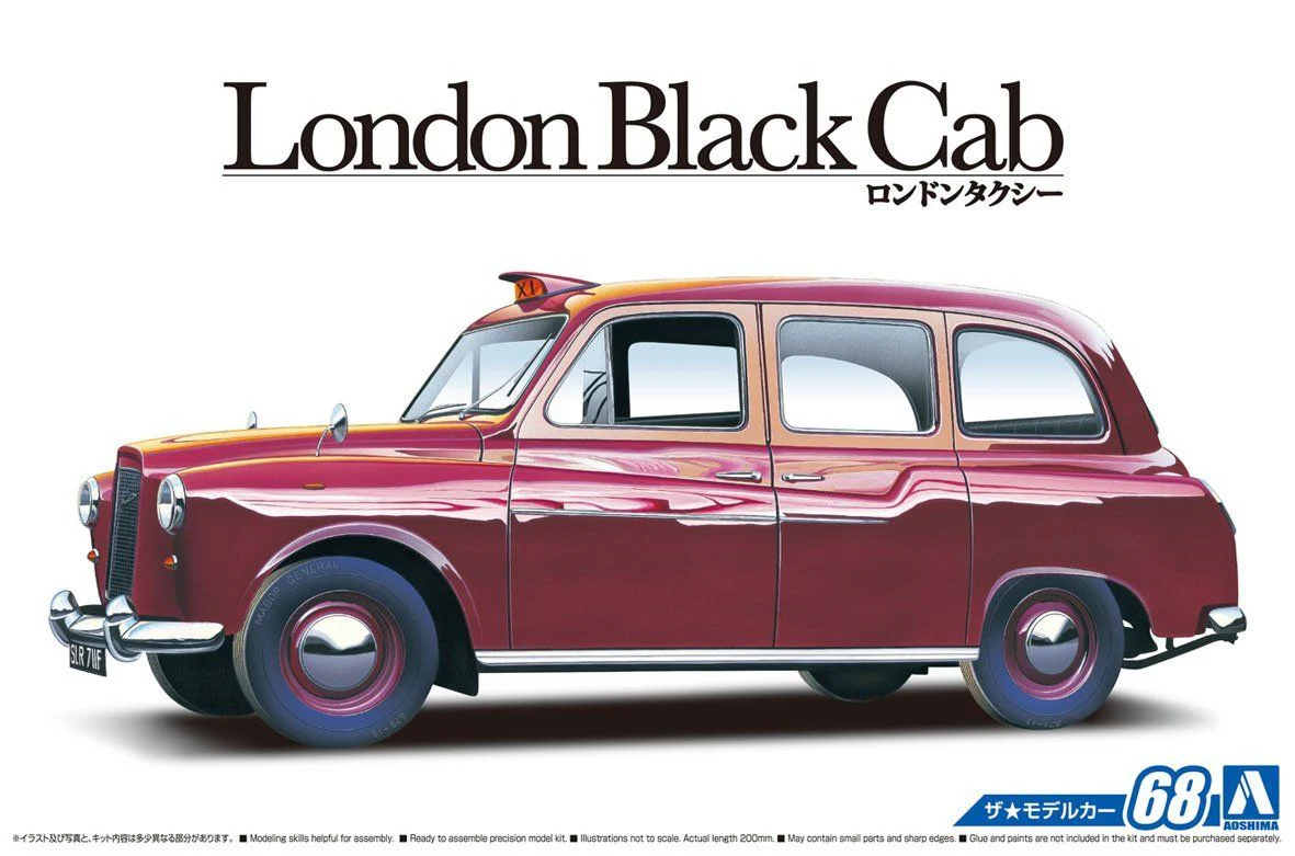 Aoshima 1/24 FX-4 Hackney Carriage `68