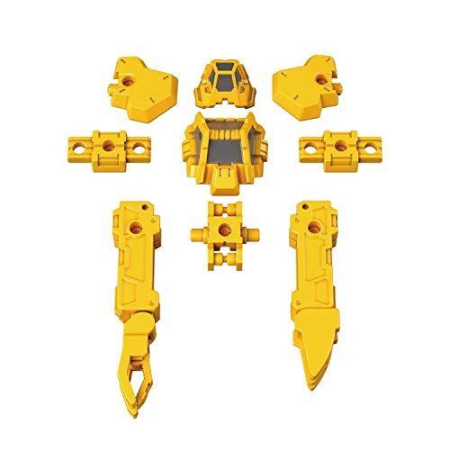 30MM 特殊作業用オプションアーマー[ラビオット用/イエロー] 1/144スケール 色分け済みプラモデル
