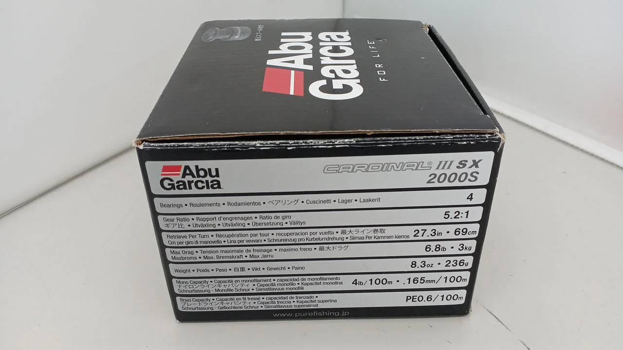 ABUGARCIA Spinning Reel CARDINAL III SX2000S - Image 14