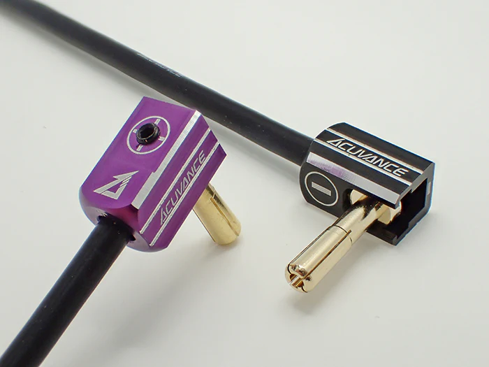 Acuvance OP-15142 High-Radiation Connector Set Diameter 5mm [Purple (+) x Black (-)]