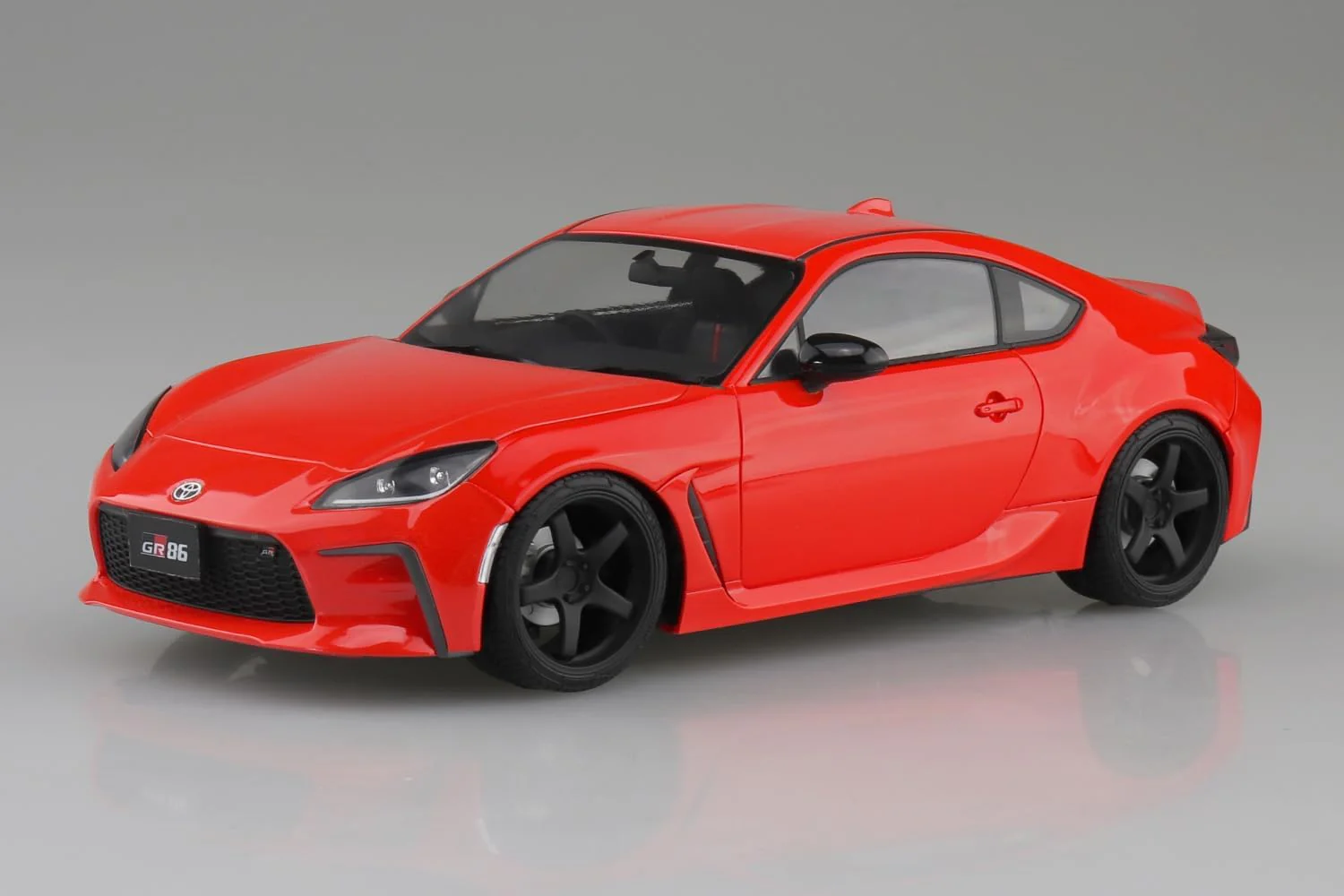 Aoshima 064214 1/24 Bunka Kyozai The Model Car Series SP13 Toyota ZN8 GR86 '21 Custom Wheels - Image 3