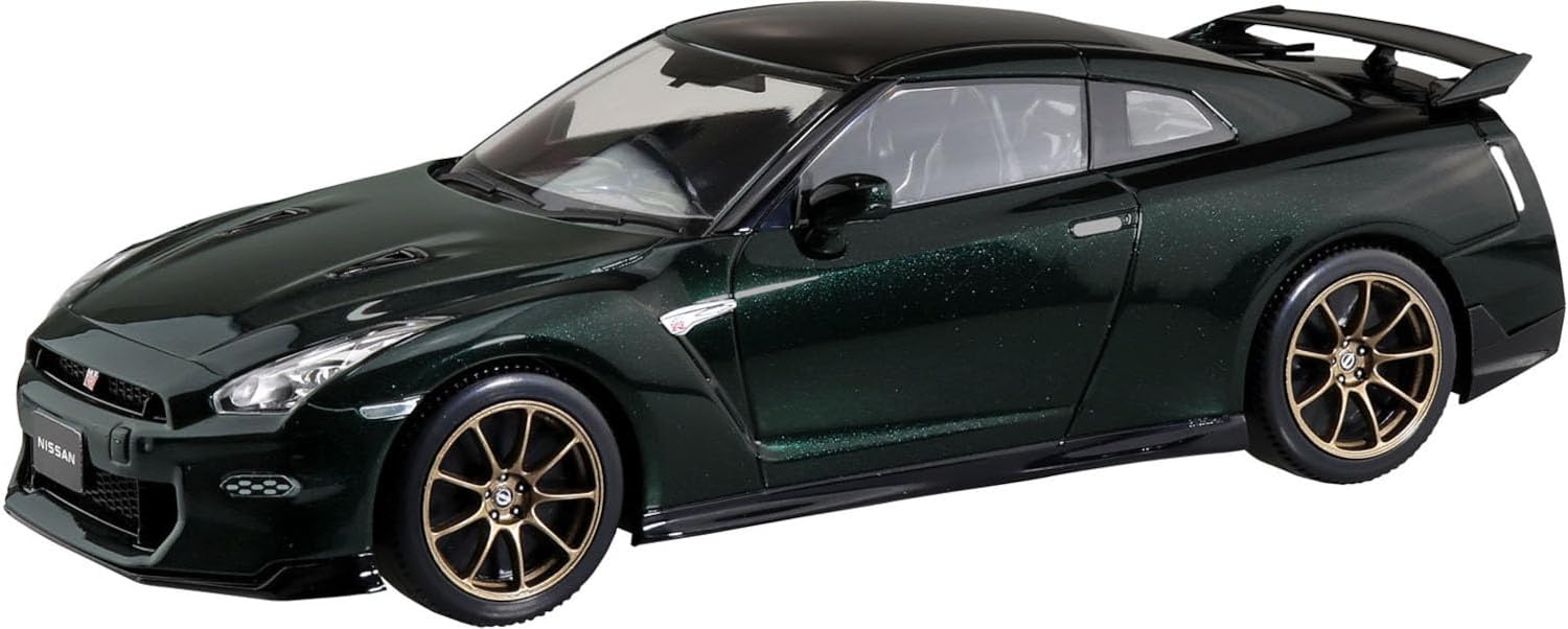 Aoshima 065464 1/32 Bunka Kyozai No. 03-MP Nissan R35 NISSAN GT-R 2024 - Image 8