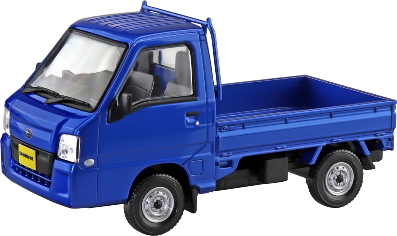 Aoshima 065778 1/32 Raku Plastic Snap Kit No.05-WB Subaru Sambar Truck WR Blue Limited - Image 9