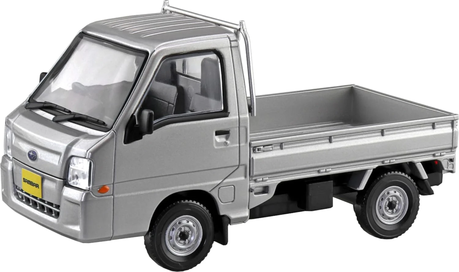Aoshima 065792 1/32 Raku Plastic Snap Kit No.05-SS Subaru Sambar Truck Sterling Silver Metallic - Image 9