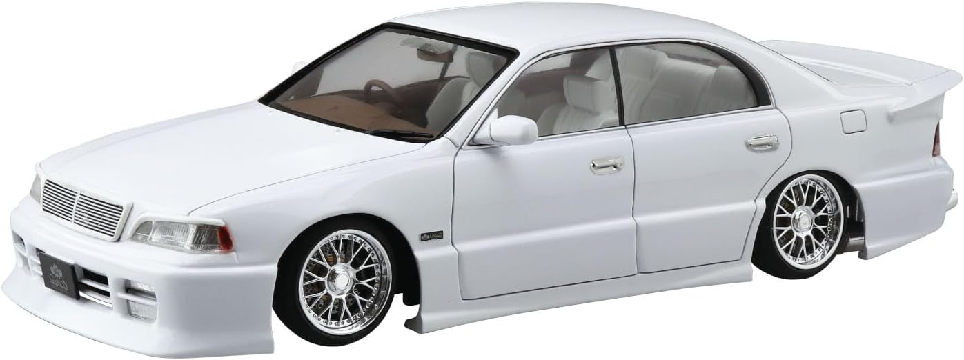 Aoshima 068311 1/24 Bunka Kyozai The Tuned Car Series No.89 Toyota GARSON UZS141 Majesta '91 - Image 5