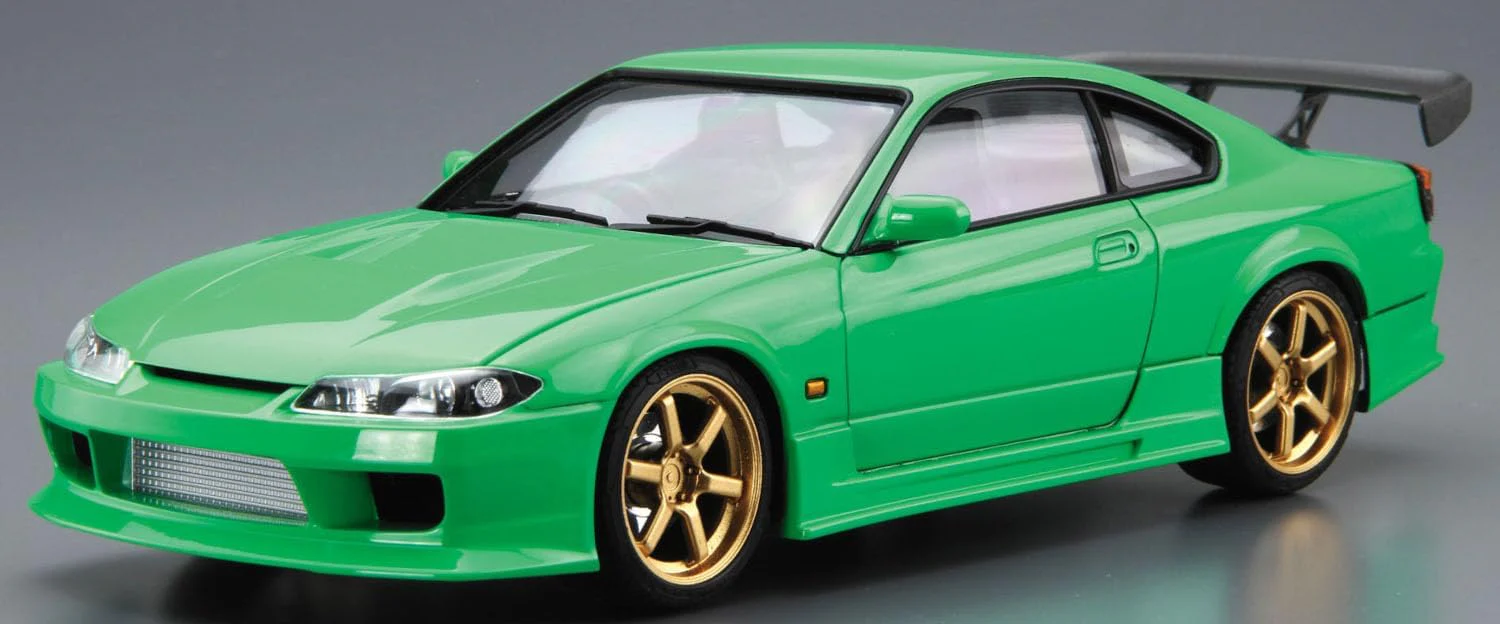 Aoshima 068793 1/24 Bunka Kyozai The Tuned Car Series No.42 Nissan Rodeck Style S15 Silvia '99 - Image 3