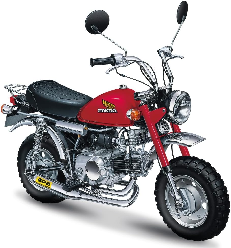 Aoshima 068922 1/12 Bunka Kyozai The Bike Series No.72 Honda Z50J Monkey '78 Custom Takekawa Specifications Ver.2 - Image 2
