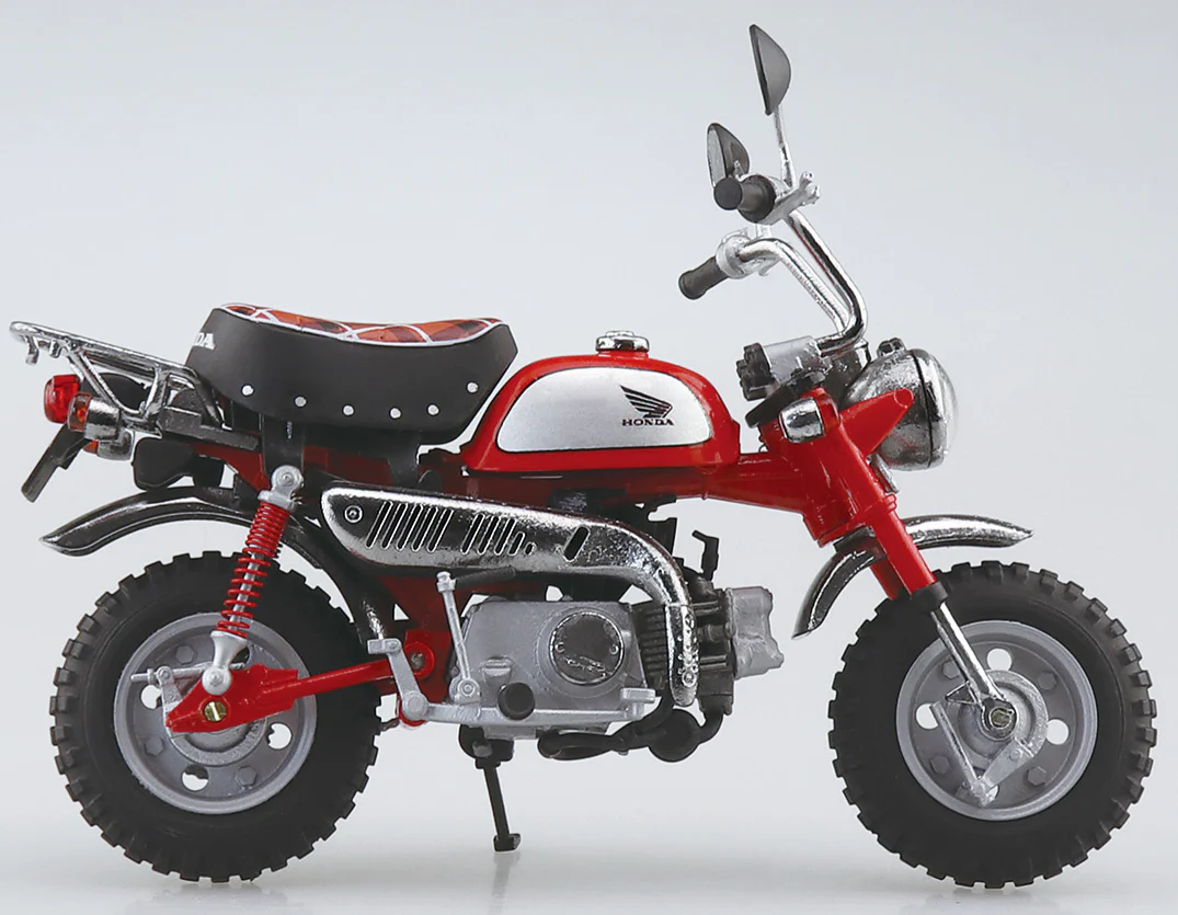 Aoshima 1/12 Honda Monkey Limited Monza Red - Image 3