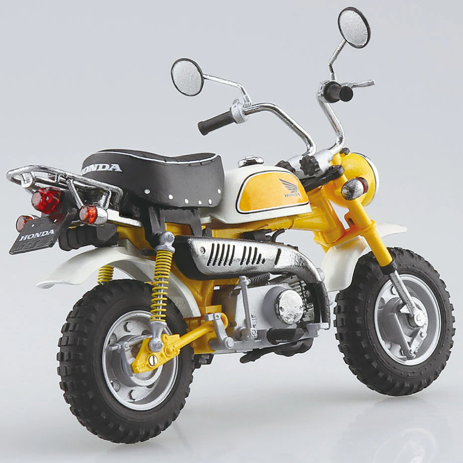 Aoshima 1/12 Honda Monkey Plasma Yellow - Image 6