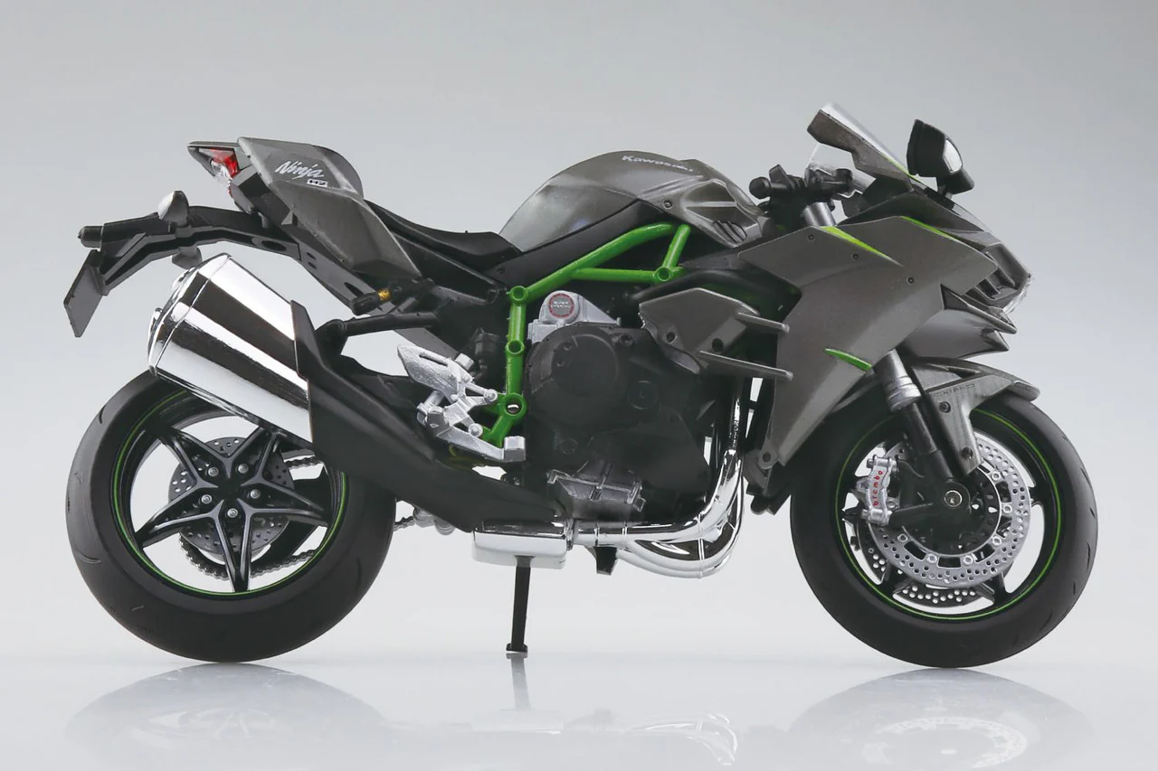 Aoshima 1/12 KAWASAKI Ninja H2 CARBON '19 - Image 3