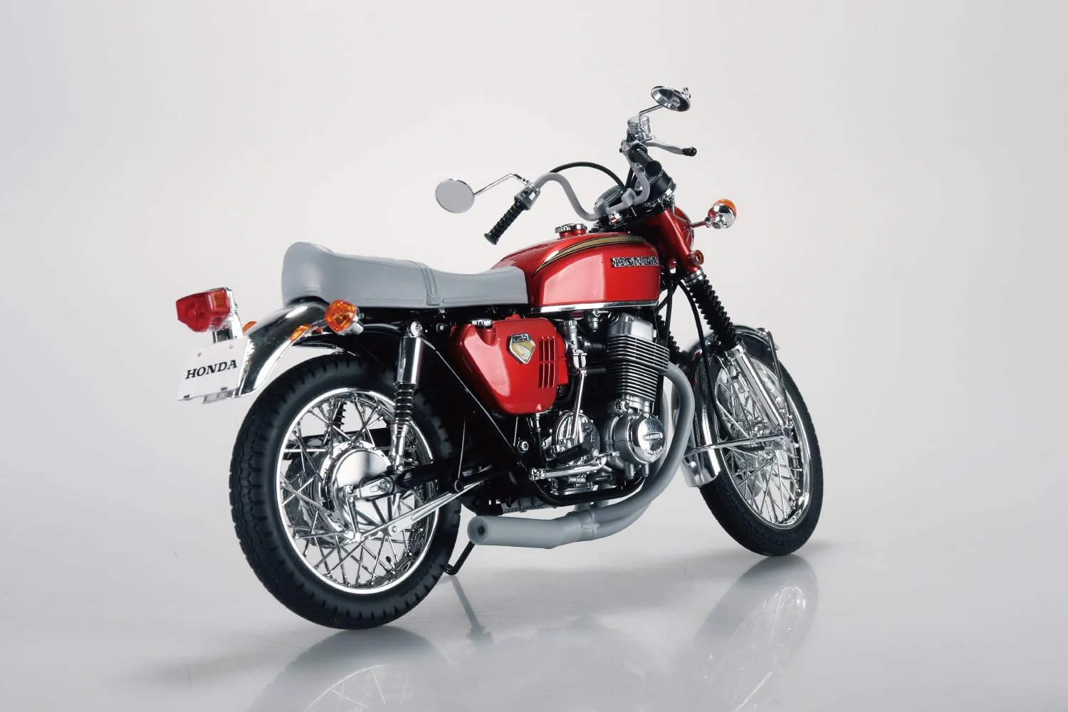Aoshima 1/12 The Bike No. 23 Honda CB750 Dream CB750 FOUR '69 Custom - Image 3