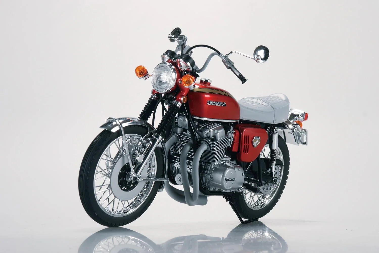 Aoshima 1/12 The Bike No. 23 Honda CB750 Dream CB750 FOUR '69 Custom - Image 5