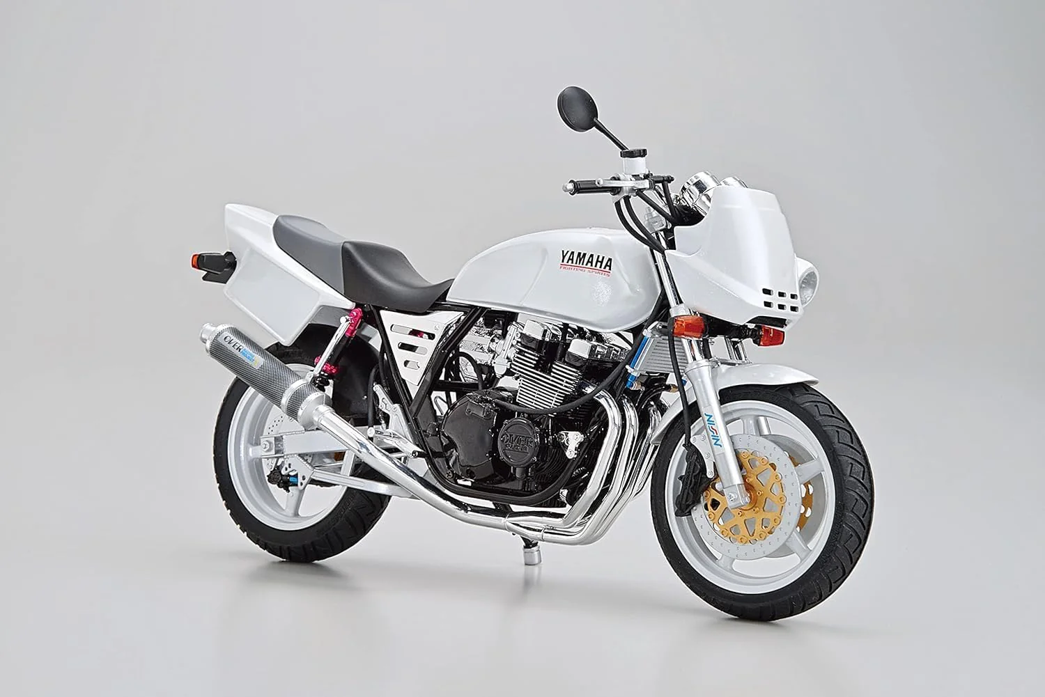 Aoshima 1/12 The Bike No. 54 Yamaha 4HM XJR400S 1994 with Custom Parts - Image 3